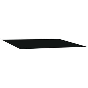 vidaXL Telo di ricambio per tenda da sole Nero 300 x 250 cm Poliestere