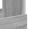 vidaXL Scaffale per riviste Grigio Sonoma 35 x 30 x 45 cm
