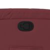 vidaXL Poltrona Alzapersona Reclinabile Rosso Vino in Similpelle