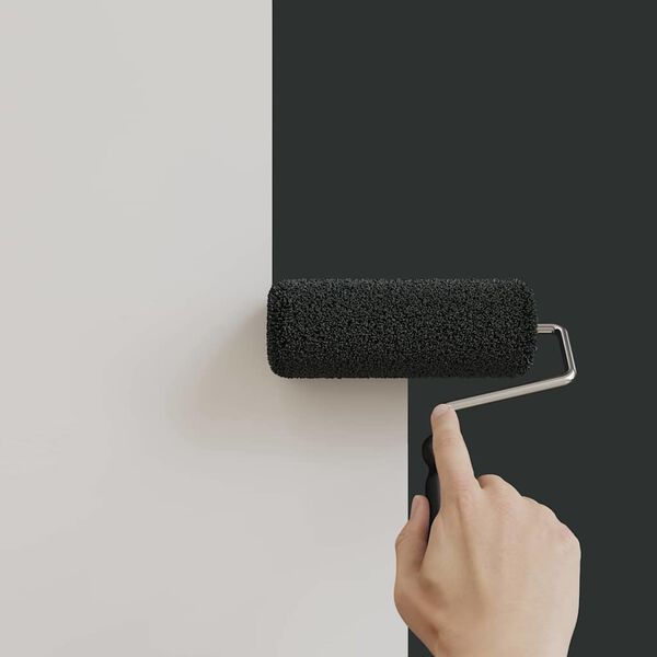 vidaXL Pittura murale Nero 16,5 x 16,5 x 15,9 cm Stampa da parete