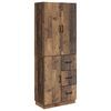 vidaXL Set di armadi 2 pcs Legno antico Legno ingegnerizzato