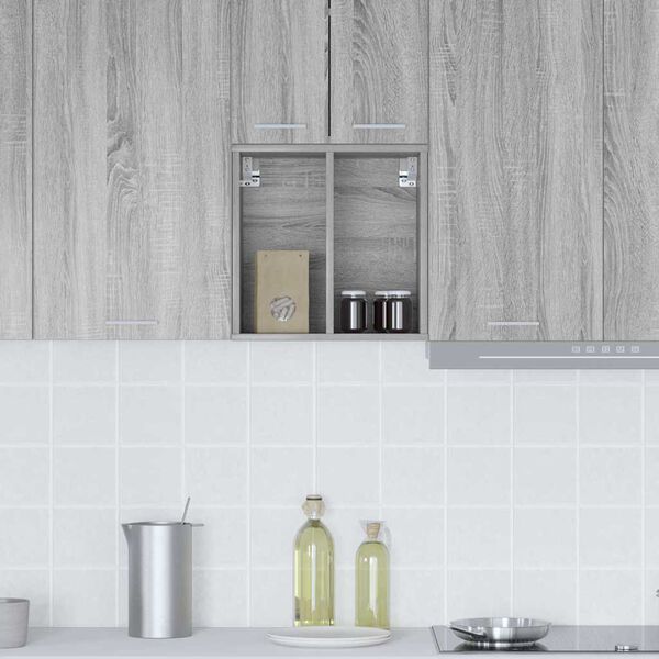 vidaXL Armadio pensile Grigio Sonoma 40 x 29,5 x 40 cm