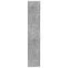vidaXL Armadietto Grigio Cemento 80x42,5x225 cm in Truciolato