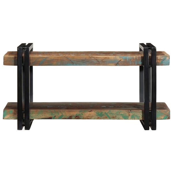 vidaXL Mensola da Parete Multicolore in Legno Massello di Recupero