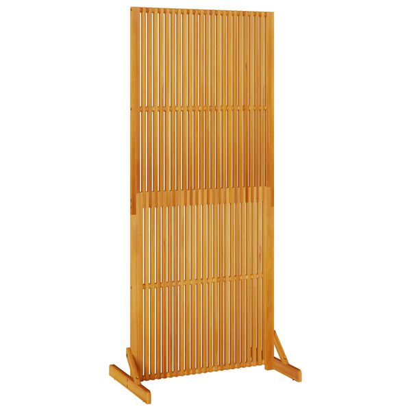 vidaXL Schermo per la Privacy Interno/Esterno 180,5 cm Legno di Acacia