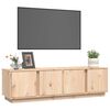 vidaXL Mobile Porta TV 140x40x40 cm in Legno Massello di Pino