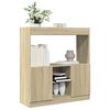 vidaXL Credenza Rovere Sonoma 92x33x100 cm in Legno Multistrato