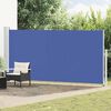 vidaXL Tenda Laterale Retrattile per Patio 180x500 cm Blu