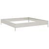vidaXL Fioriera Rialzata da Giardino 100x100x18,5 cm in Acciaio Inox