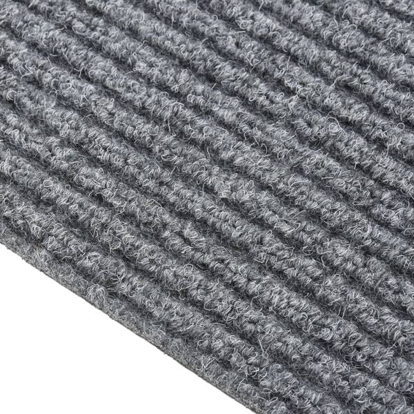 vidaXL Tappeto Corsia Acchiappa Polvere 100x450 cm Grigio