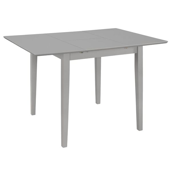 vidaXL Set da Pranzo 3 pz in MDF Grigio