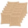 vidaXL Federa 12 pz HOUTEN Crema 40 x 40 cm