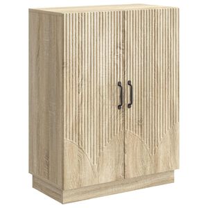 vidaXL Credenza Rovere Sonoma 66 x 34,5 x 87 cm Legno ingegnerizzato