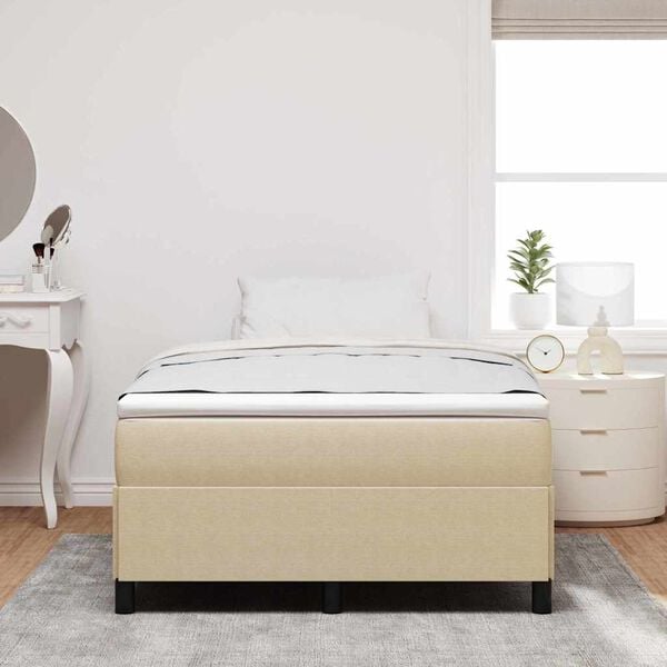 vidaXL Letto a molle Grigio Verde 120 x 200 cm Velluto