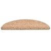 vidaXL Tappetini per scale 15 pz 56x17x3 cm Oro Semicircolari