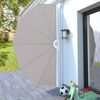 vidaXL Tenda Laterale per Terrazza Pieghevole Crema 160 cm