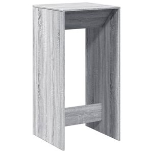 vidaXL Tavolo da Bar Grigio Sonoma 51x50x103,5 cm in Legno Multistrato