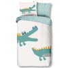 Good Morning Copripiumino Bambini CROCODILE 140x200/220cm Multicolore