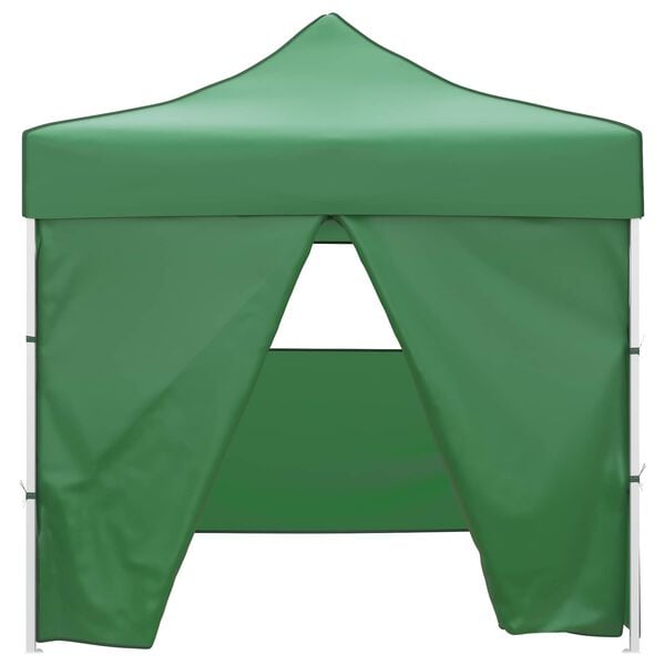 vidaXL Tenda Party Verde 291 x 291 x 315 cm Tessuto Oxford