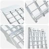 vidaXL Ramp di Carico Argento 230 x 44 x 13 cm Alluminio