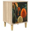 vidaXL Armadio da Notte ZAANDAM Rovere Sonoma 36 x 33 x 50 cm