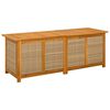 vidaXL Scatola di Stoccaggio per Giardino 185 L 150 x 50 x 56 cm Beige