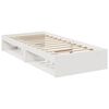 vidaXL Dormeuse senza Materasso Bianca 90x190 cm Legno Massello Pino