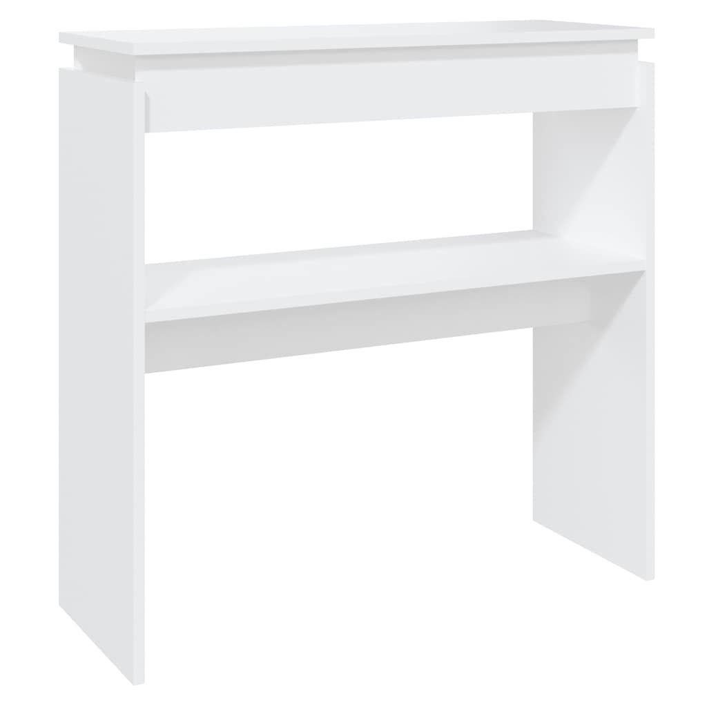 vidaXL Tavolino Consolle Rovere Fumo 105x30x80 cm in