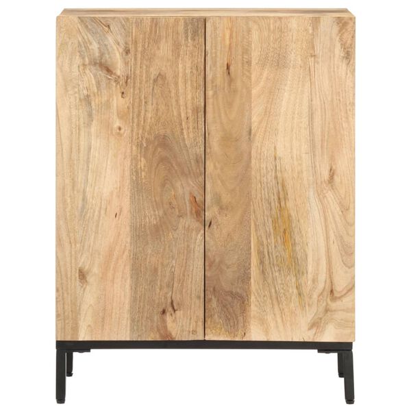 vidaXL Credenza 60x35x77 cm in Legno Massello di Mango