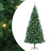 vidaXL Albero di Natale artificiale con 300 LED Verde 300 cm