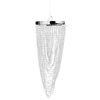 vidaXL Lampadario Sospeso 22 x 58 cm