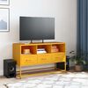 vidaXL Mobile TV Giallo Senape 100,5x39x60,5 cm in Acciaio
