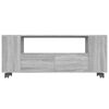 vidaXL Mobile TV Grigio Sonoma 120x35x48 cm in Legno Multistrato