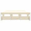 vidaXL Tenda Pieghevole Pop-Up con 5 Pareti Laterali 3x9 m Crema
