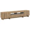 vidaXL Mobile TV LED a 5 pezzi Rovere Artigianale Legno ingegnerizzato