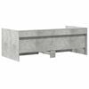 vidaXL Letto Giorno con cassetto Grigio 90 x 200 cm Legno multistrato