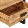 vidaXL Tavolino da Salotto 100x54x40 cm Legno Massello Mango e Ferro