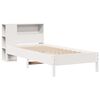 vidaXL Letto Libreria senza Materasso Bianco 100x200 cm Legno di Pino