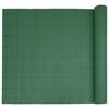 vidaXL Recinzione da Giardino Bifacciale Verde 1,8x5 m in PVC