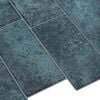 vidaXL Piastrella subway 10 pcs Blu Verde 29.4 x 21.4 cm