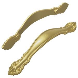 vidaXL Manico 2 pz Oro 143 x 19,2 x 20 mm Lega di Zinco