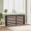 vidaXL Copertura Termosifone Rovere Marrone 175x20x82cm in Multistrato