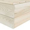 vidaXL Set Divani da Giardino su Pallet 6 pz in Legno Abete Impregnato