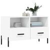 vidaXL Mobile Porta TV Bianco 80x36x50 cm in Legno Multistrato