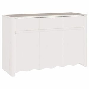 vidaXL Credenza Drammen Bianco 114 x 43 x 75.5 cm