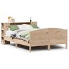 vidaXL Letto Libreria senza Materasso 140x190 cm in Legno di Pino