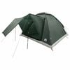 vidaXL Tenda da campeggio con tetto Verde militare 275 x 215 x 125 cm