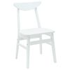 vidaXL Sedie da pranzo 2 pcs Bianco 42 x 47.5 x 81 cm