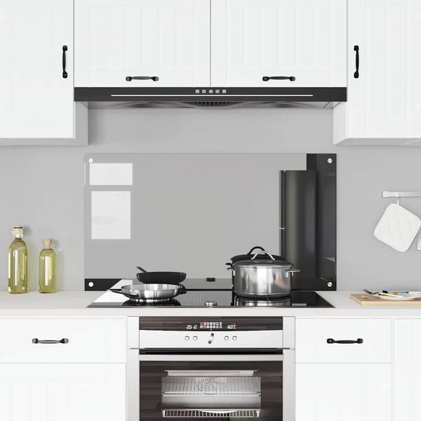 vidaXL Rivestimento da Cucina Grigio scuro 110 x 60 x 0,6 cm