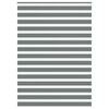 vidaXL Tenda a Rullo Zebra Larghezza Tessuto 160,9 cm Poliestere